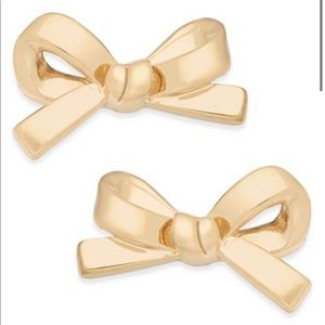 Kate Spade Gold Bow Earrings
